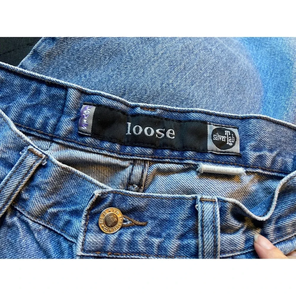 Levis SilverTab Loose Fit Jeans Mens 32x32 Blue Medium Wash Vintage 90s Baggy